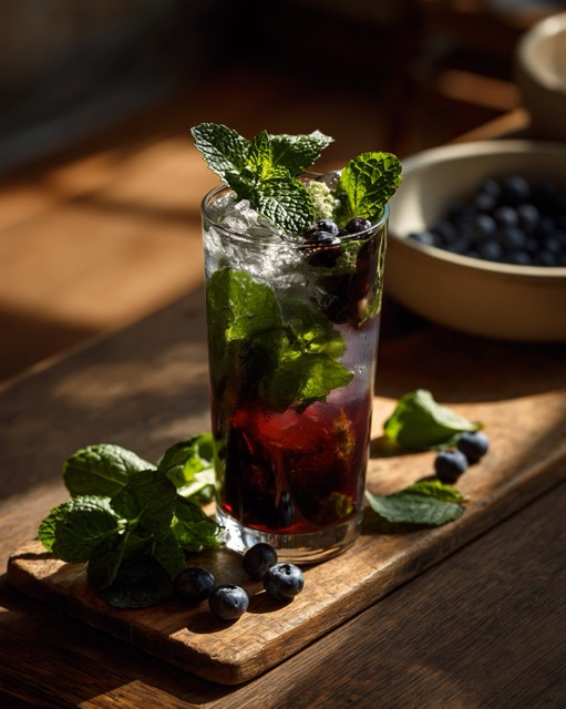 Blueberry Mojito